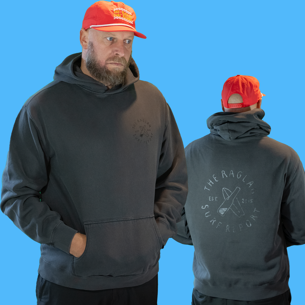 Logo Hood - Faded Black/Black