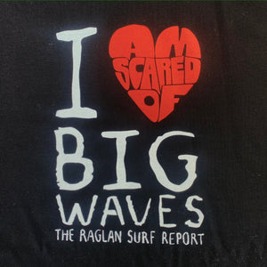 ‘Big Wave Hero’ Tee - Black (free NZ shipping)